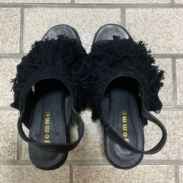 고무 샌들