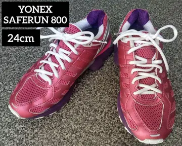 YONEX SAFERUN 800 파워 쿠션 핑크 메쉬 세이프런
