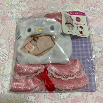 플러쉬 코스튬 레이스 케이프 S 사이즈 산리오 헬로키티 미개봉
