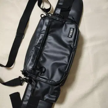 리바레이 타포린 힙백 블랙 버스 솔트