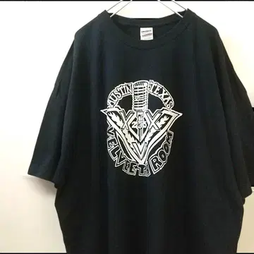 GILDAN AUSTIN TEXAS 빅 사이즈 티셔츠 검정 2XL 중고