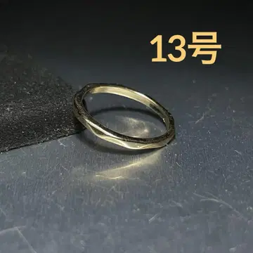 빈티지 패션 링 골드 13호 텍스처 링 불규칙한 텍스처