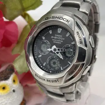 작동품 CASIO 카시오 G-SHOCK 터프 솔라 메탈 벨트 남성용