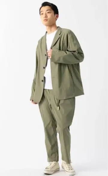 WILDTHINGS x BEAMS Pliantex Motion 셋업