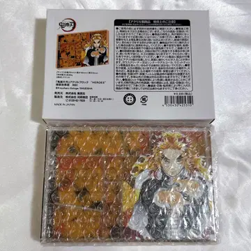 귀멸의 칼날 연옥 켄토로 아크릴 블록 HEROES