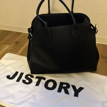 JISTORY 블랙 토트백