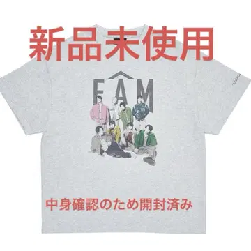 timelesz FAM 투어 T셔츠 화이트