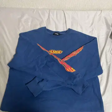 XLARGE 블루 트레이너 L 사이즈