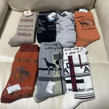 adabaT 아다바트 양말 새 제품 7켤레