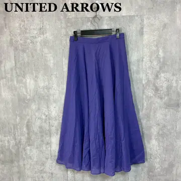 UNITED ARROWS 플레어 롱 스커트 40