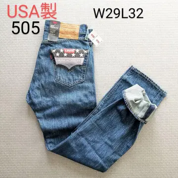 새상품 LEVI'S 미국제 505 리바이스 프리미엄 미사용 W29