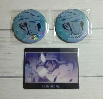 BLEACH 장면 사진 캔뱃지 & 클리어 카드 쿠치키 루키아