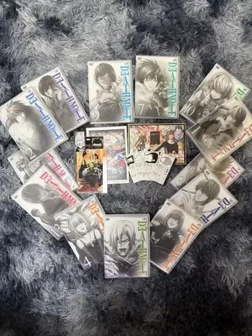 데스노트 DVD 풀 세트 + 보너스 아이템 포함