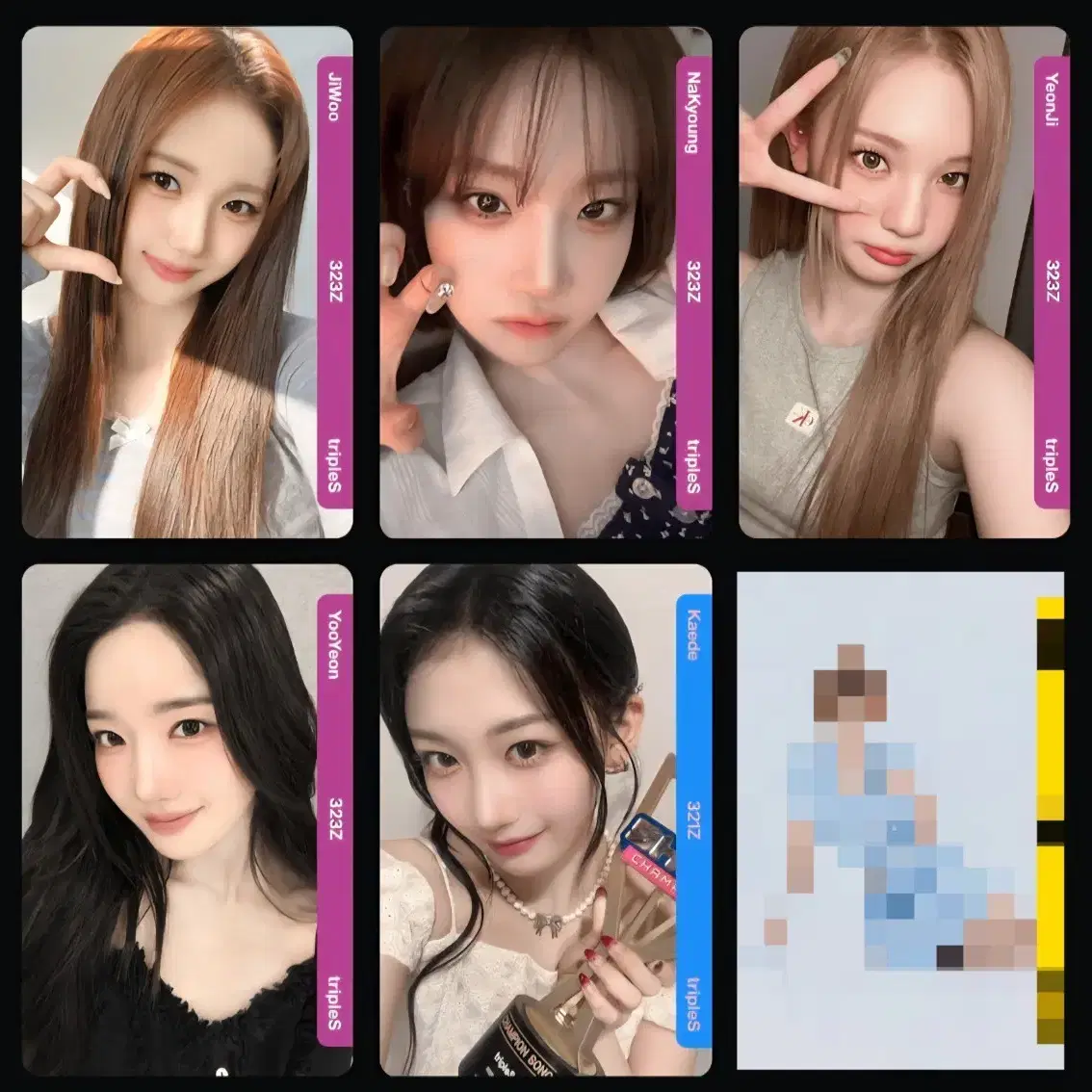 Triples Yeonji aa336 aa337 Concert Object Kwak Yeonji on