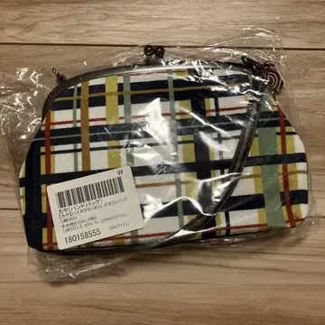 신품 치리멘 가마구치 백 카야