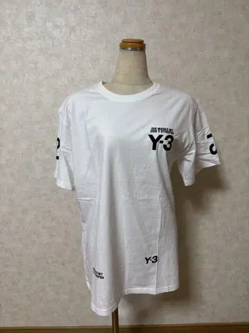 Y-3 화이트 티셔츠 반팔