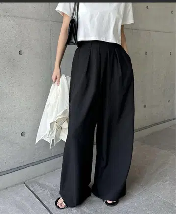andme 리 라이크 이지 와이드 팬츠