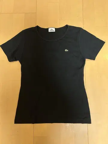 LACOSTE/블랙 티셔츠