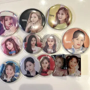 TWICE 쯔위 캔배지 세트