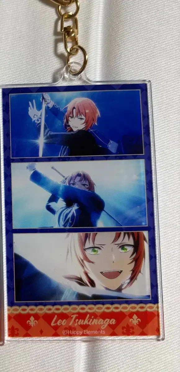 Ensemble Stars! Leo Checkmate Acrylic Keyring Memory Selection