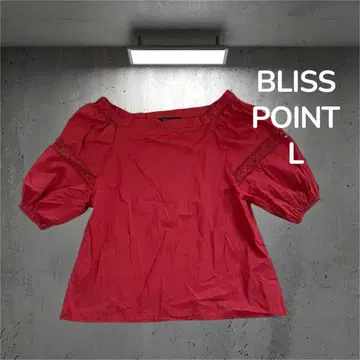 BLISSPOINT 블리스포인트 상의 반팔 L 코튼