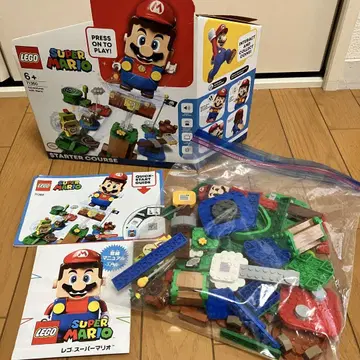 LEGO 마리오와 모험의 시작 스타터 세트 상자 설명서 포함