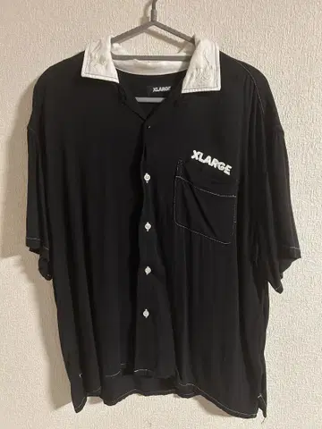 XLARGE OG S/S WORK SHIRT BLACK M 사이즈