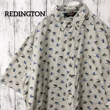 C2299 REDINGTON 알로하 셔츠 반팔 셔츠 올 패턴