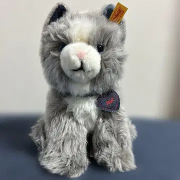 슈타이프/Steiff 제작 고양이 인형 PAWS 그레이