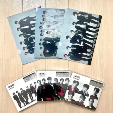 SixTONES Imitation rain 3 형태 특전 3종 미재생