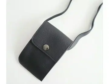 MHL. GRAIN LEATHER 가죽 미니 숄더
