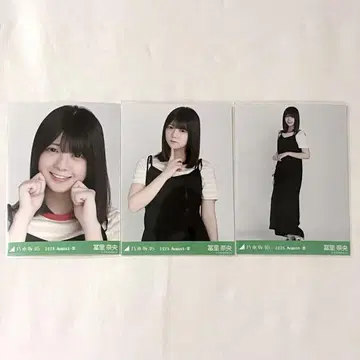 노기산 46 생사진 이노우에 카즈 샤링 원피스 세트