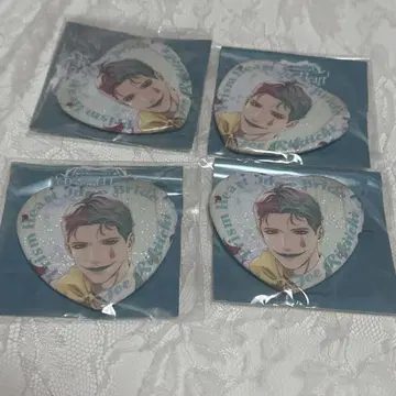 프리즈마 하트 6월 신부 하트 캔 배지 조 카
