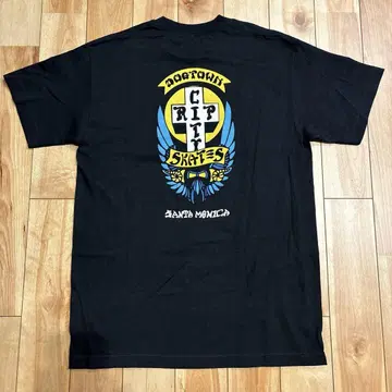 DOGTOWN RIP CITY SKATES 티셔츠 블랙 빈티지