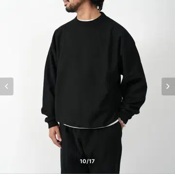 OVY 헤비 웨이트 와이드 풀오버 스웨터