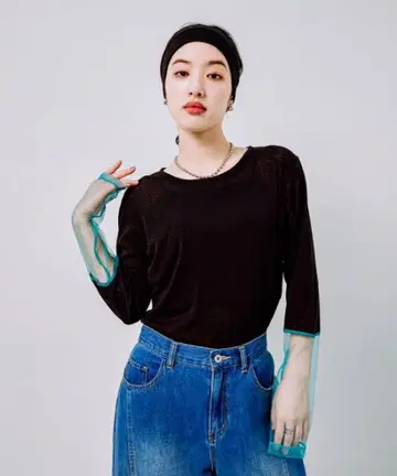 LEPSIM 레프시 소매 교체 풀오버 롱 티셔츠