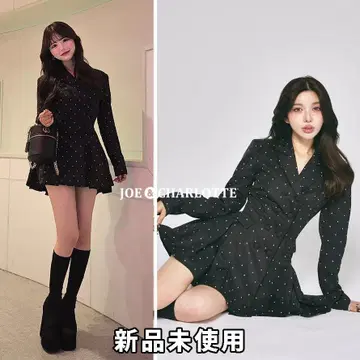 다리치 darich 백컨셔스 재킷 미니 원피스 DOT FL