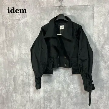 새상품 idem 숏 트렌치코트