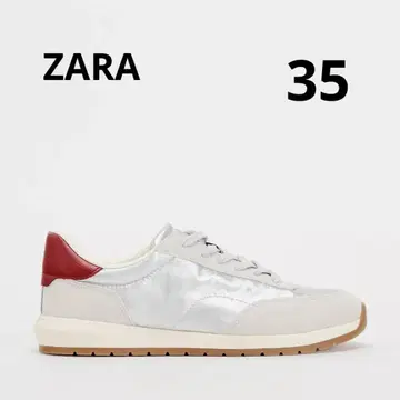 ZARA 메탈릭 러닝 스니커즈