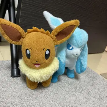 너로 정했다! 포켓몬 겟 봉제 인형 이브이 글레이시아