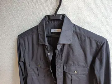 ARCODIO 블랙 드레스 셔츠