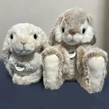 슈타이프/Steiff 토끼 봉제 인형 2점