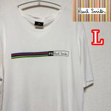 폴 스미스 Paul Smith 흰색 셔츠 티셔츠 반팔 L