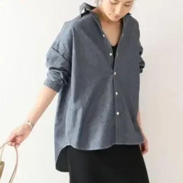 프레임워크 샴브레이 셔츠 F 댄가리 셔츠