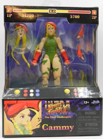 Jada Toys 액션 피규어 울트라 스트리트 파이터 II 캐미