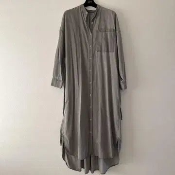 데님 셔츠 원피스