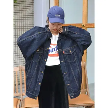 Ungrid / 아리드 / 빅 실루엣 데님 재킷 인디고