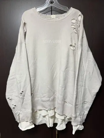 stein OVERSIZED LAYERED SWEAT LS