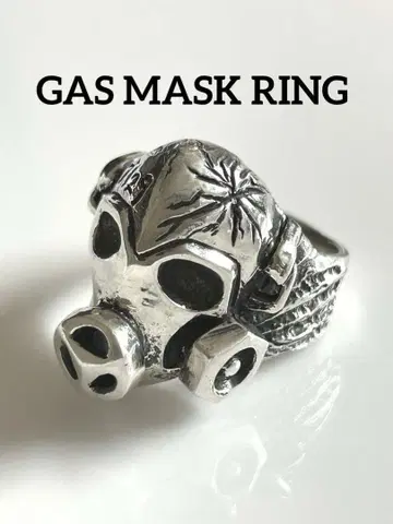[ GAS MASK RING ] 핸드메이드 반지