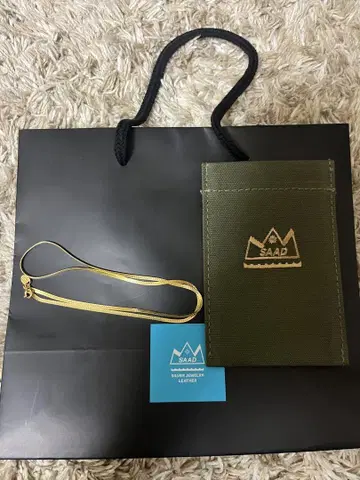 SAAD 골드 목걸이